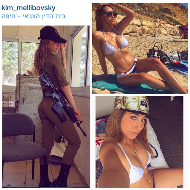 На страже мира: набирает популярность Instagram с красивыми военными израильтянками
