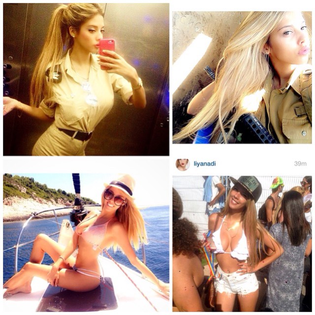 На страже мира: набирает популярность Instagram с красивыми военными израильтянками