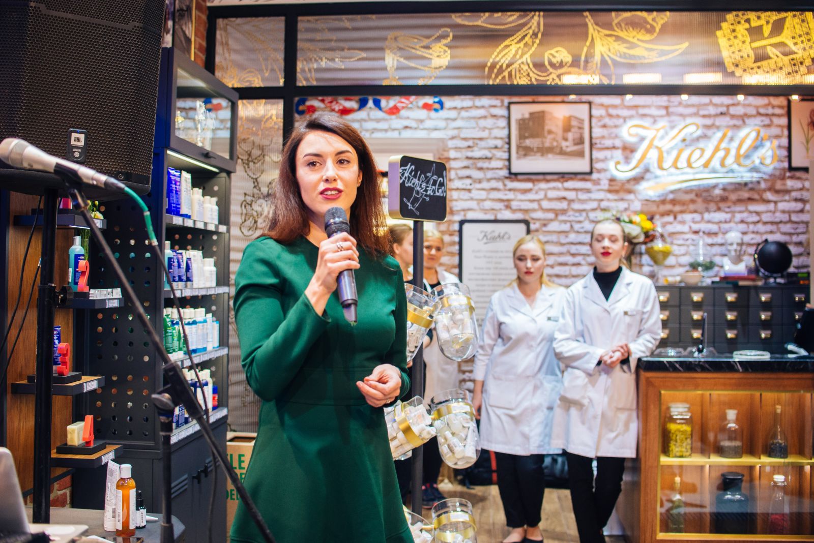 Как это было: грандизное открытие первого бутика Kiehl’s в Украине