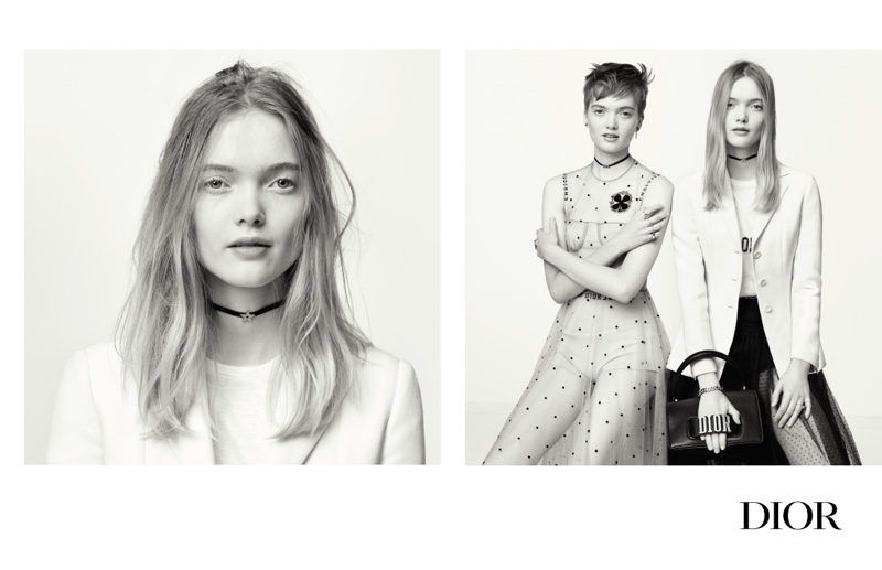 Сестры-близняшки Рут и Мэй Белл в рекламной кампании Dior (ФОТО)