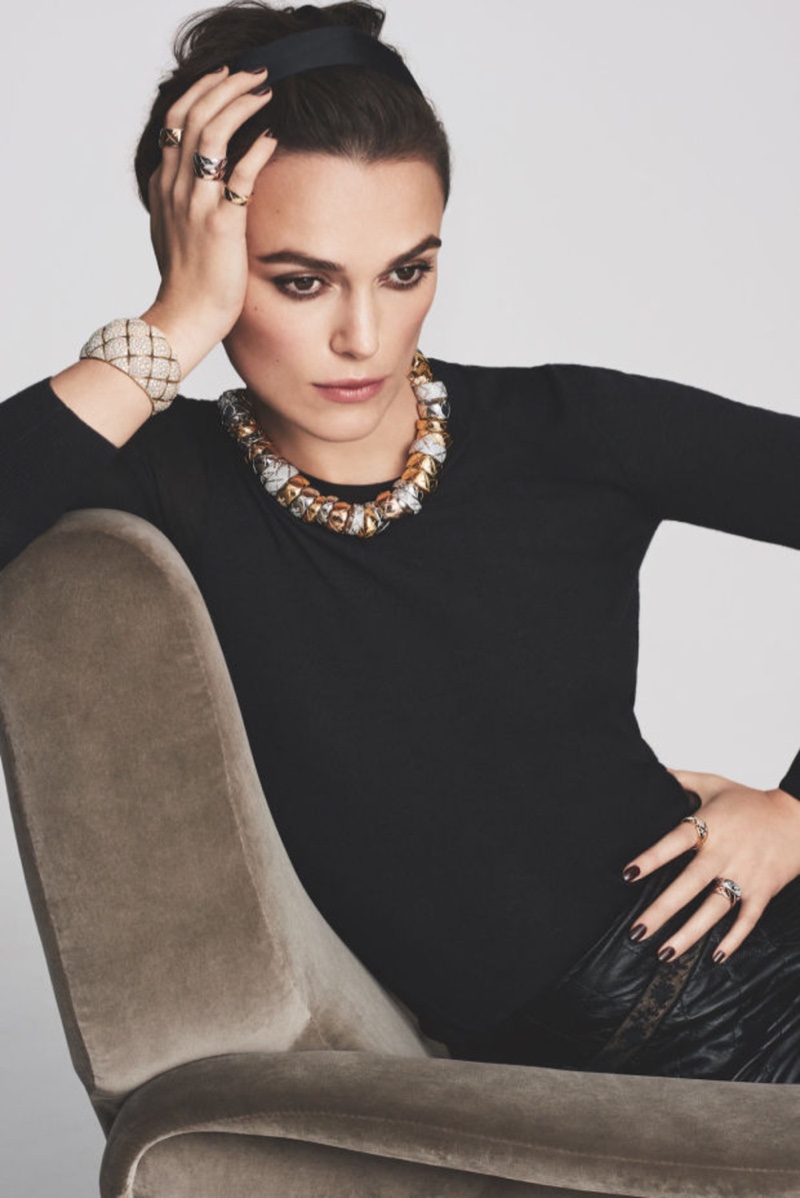 Кира Найтли рекламирует драгоценности Chanel фото