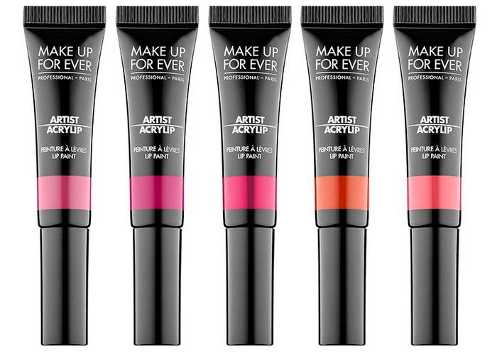 Акриловые краски: новые притягательные губные помады Artist Acrylip от Make Up For Ever