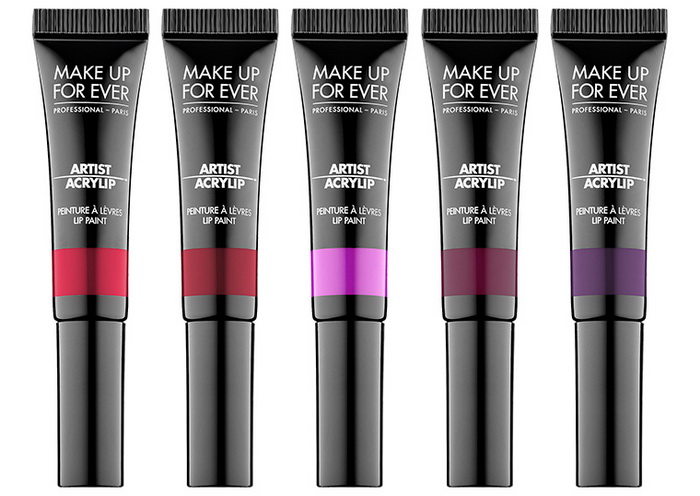 Акриловые краски: новые притягательные губные помады Artist Acrylip от Make Up For Ever
