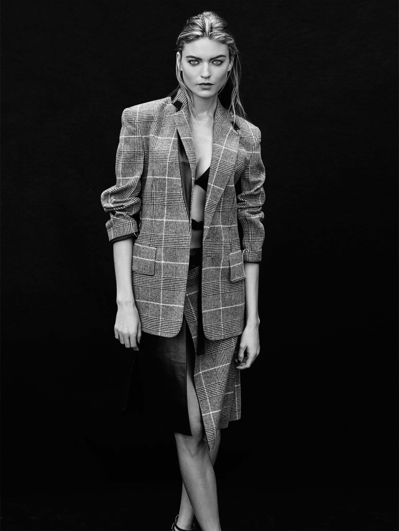 Само очарование: Супермодель Марта Хант позирует в новой фотосессии для Vogue Марта Хант фото, Марта Хант