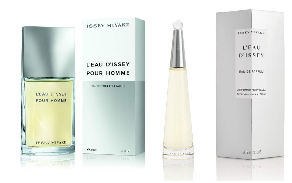 Ароматы Issey Miyake L’Eau d’Issey Pour Homme и L'eau d'Issey фото