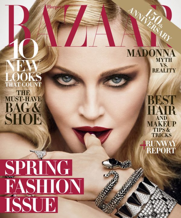 Есть еще порох: Мадонна снялась для обложки Harper’s Bazaar Мадонна новая фотосессия, Мадонна фото