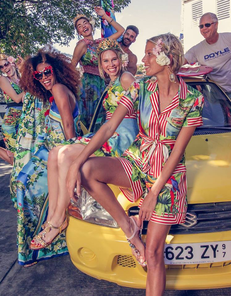 Украинская модель снялась в роскошной рекламе Dolce & Gabbana