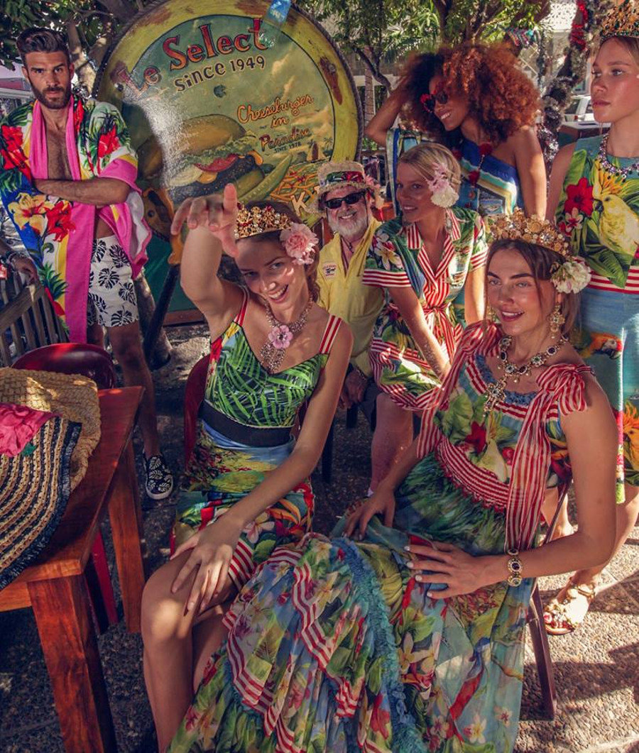 Украинская модель снялась в роскошной рекламе Dolce & Gabbana