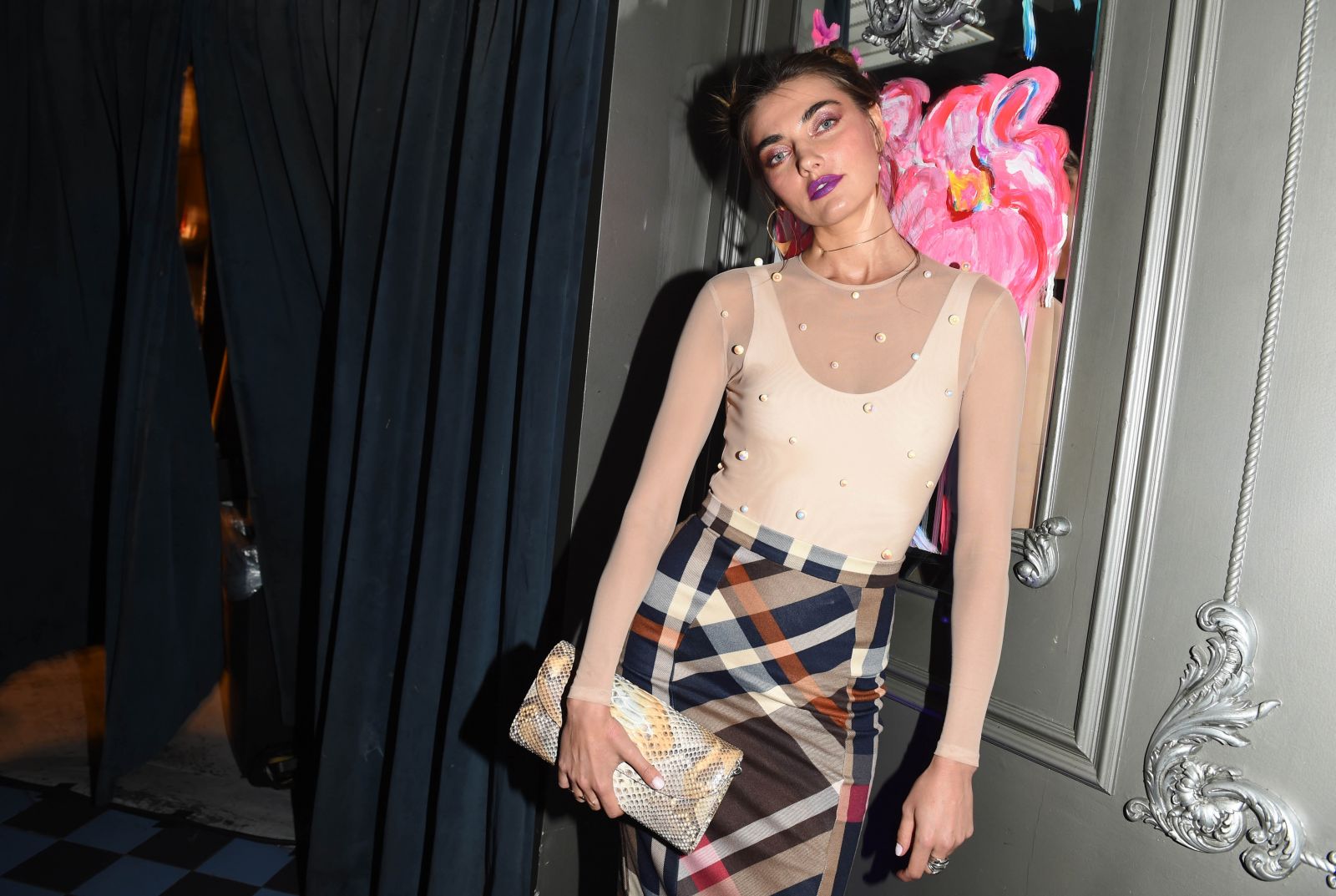 Образ дня: Украинская модель Алина Байкова на вечеринке Dior в Лос-Анджелесе (ФОТО)