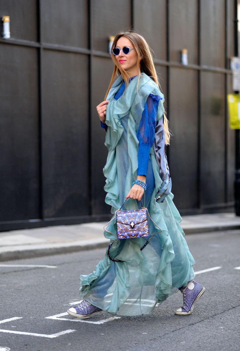 Неделя моды в Лондоне: Лучшие уличные образы мировых модниц (ФОТО)