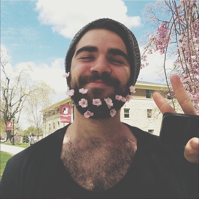 Кругом весна: цветочные бороды стали хитом Instagram! фото