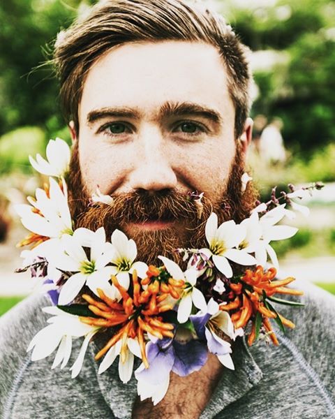 Кругом весна: цветочные бороды стали хитом Instagram! фото