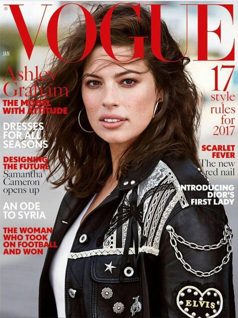 О-бал-деть: впервые в истории на обложке Vogue появилась модель плюс-сайз! плюс-сайз, плюс-сайз модель, плюс-сайз фото, Эшли Грэм, Эшли Грэм фото, Эшли Грэм 2016, Эшли Грэм 2017