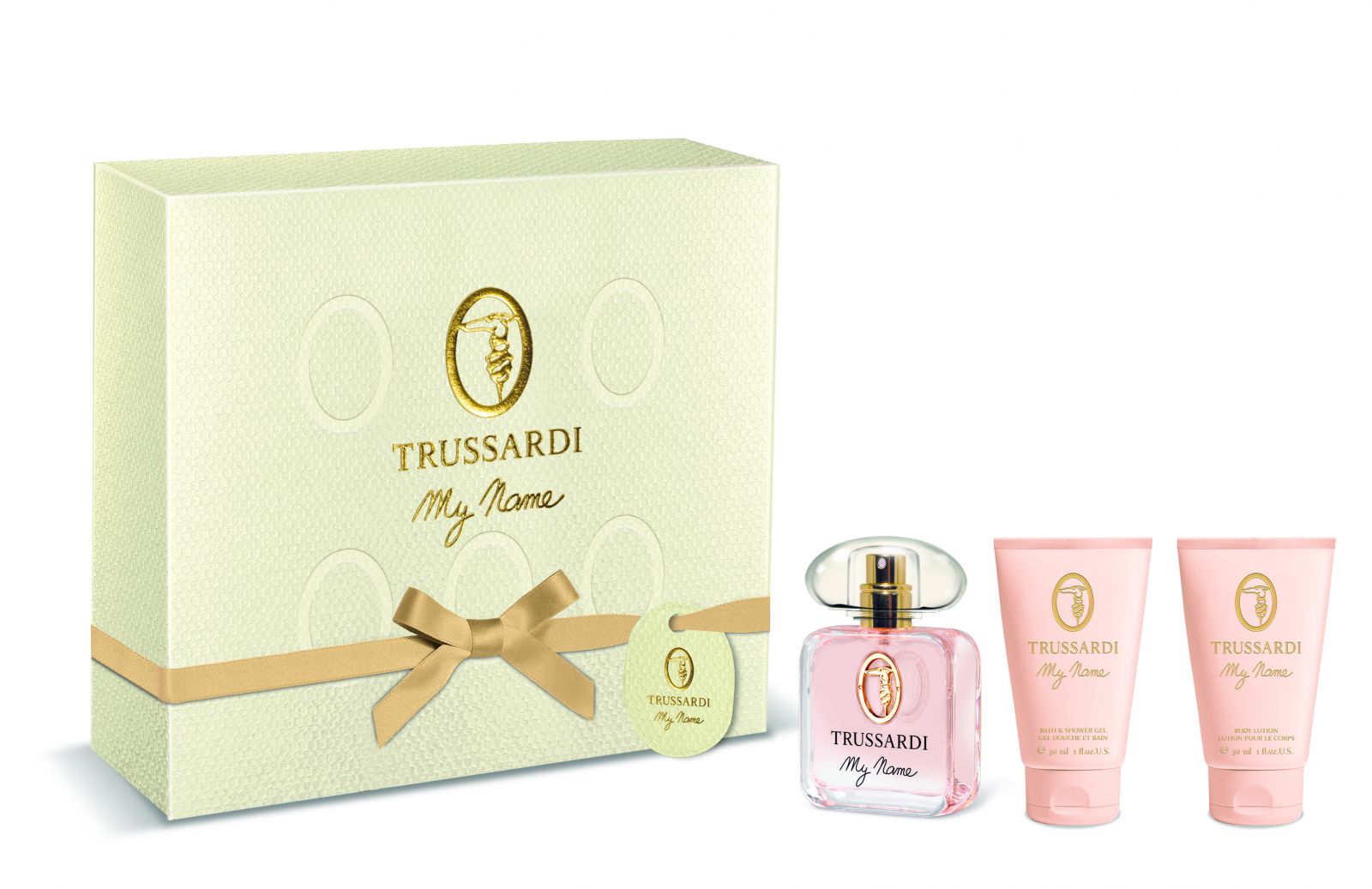 Trussardi my name.