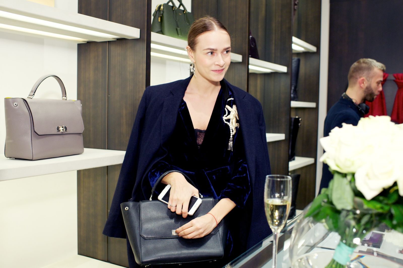 Коктейль в бутике Bally и знакомство с новой коллекцией