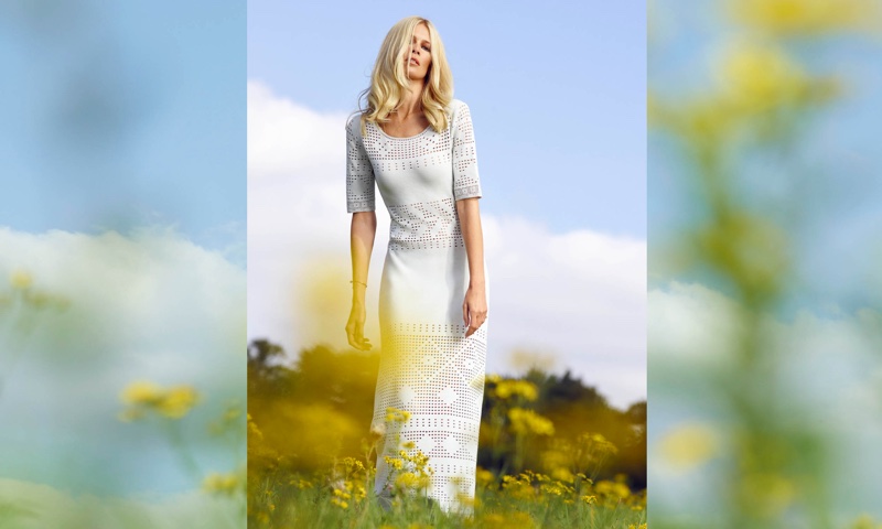 Нежнее весны: Клаудия Шиффер в рекламе роскошного кашемира