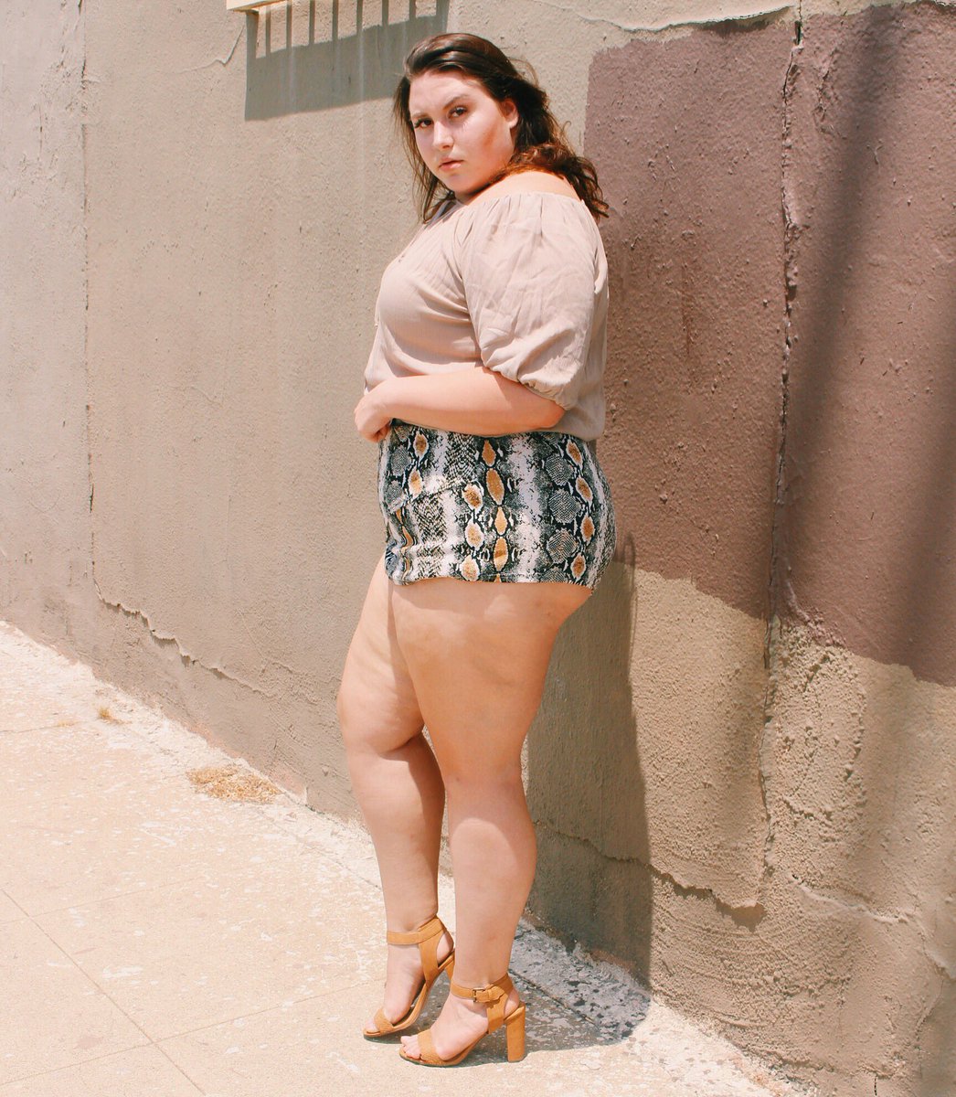 Bbw In Shorts