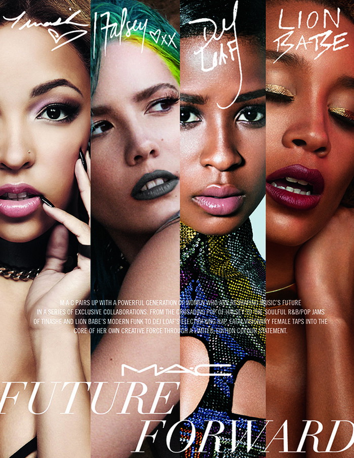 Музыка их связала: коллаборация MAC и четырех певиц - коллекция Future Forward