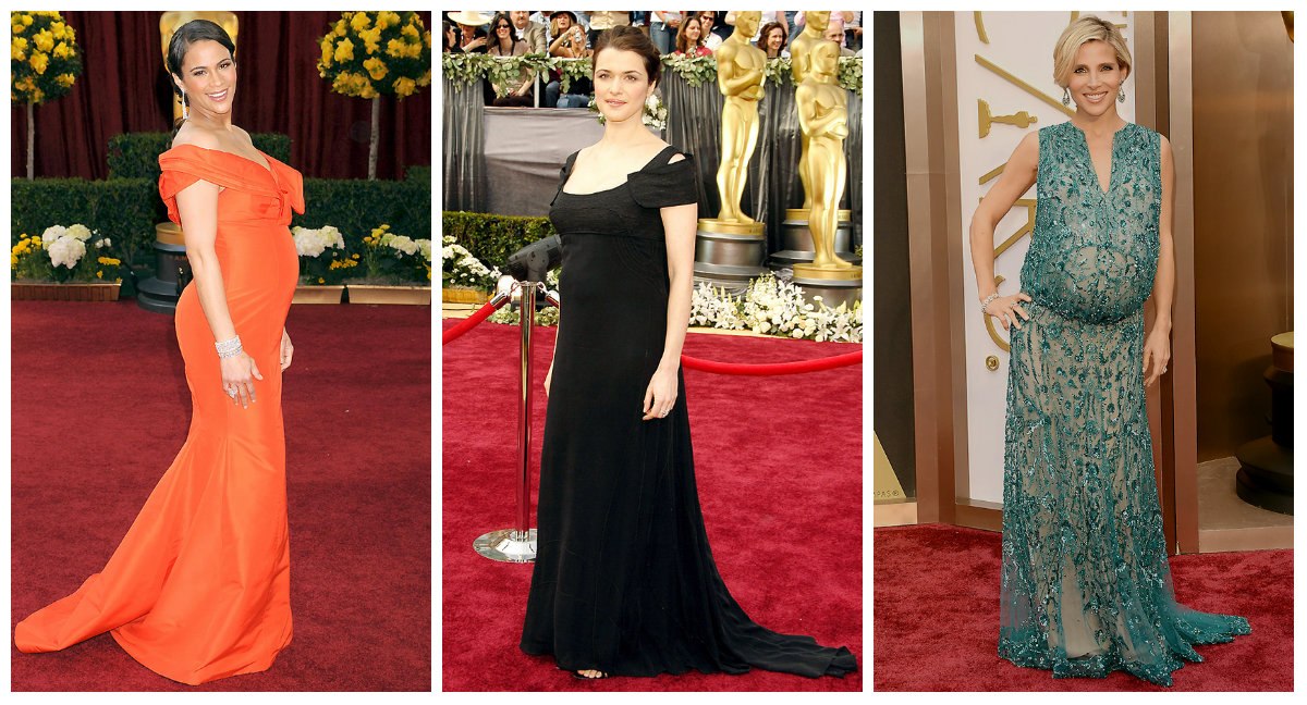 Роскошные: стильные образы беременных знаменитостей за всю историю Оскара