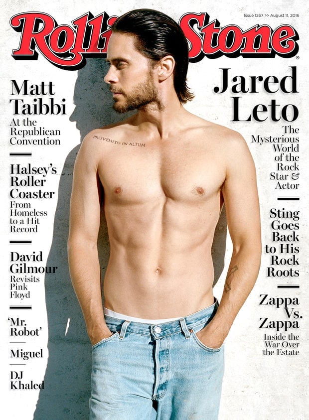 Jared Leto Shirtless