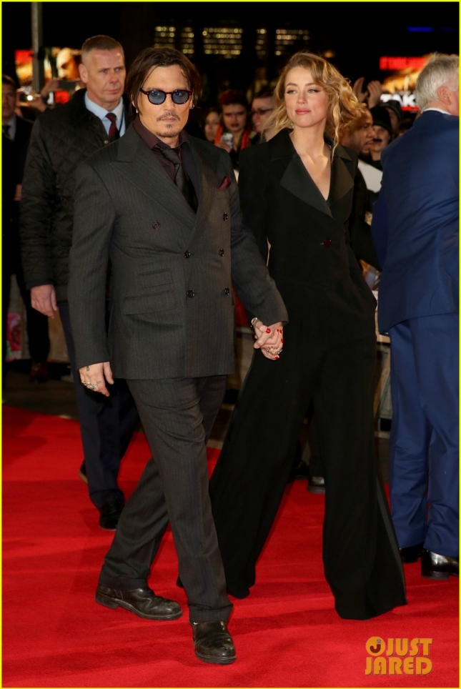 Жених и невеста: Джонни Депп и Эмбер Херд вышли в свет вместе