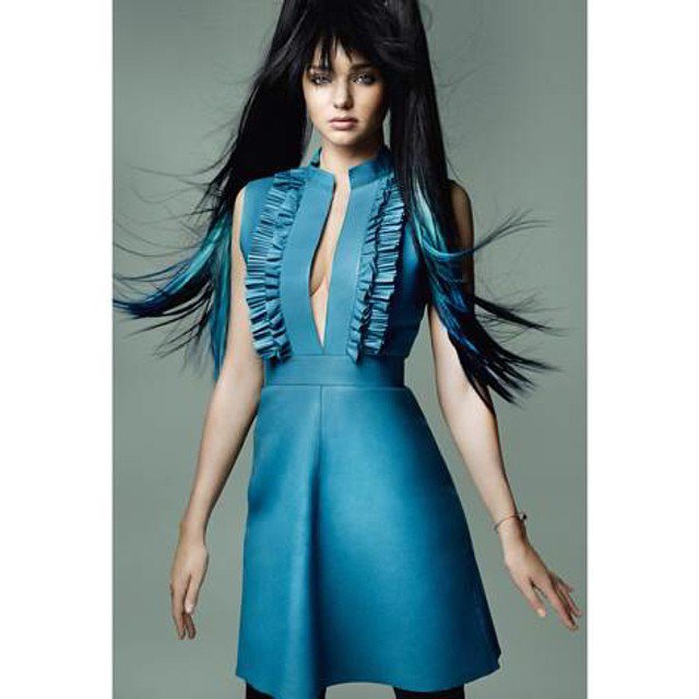 Фотофакт: Миранда Керр превратилась в самурая