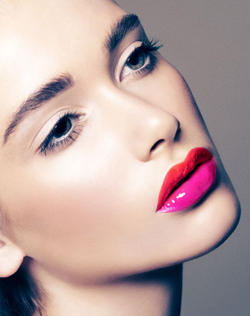 Контрастный макияж губ: новый тренд, который легко повторить Лиза Элдридж, новый тренд, Ланком