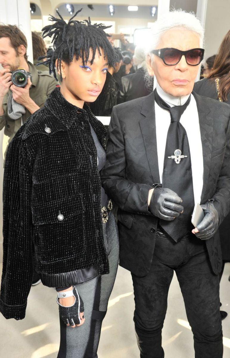 Новые имена: 15-летняя дочь Уилла Смита стала музой Карла Лагерфельда