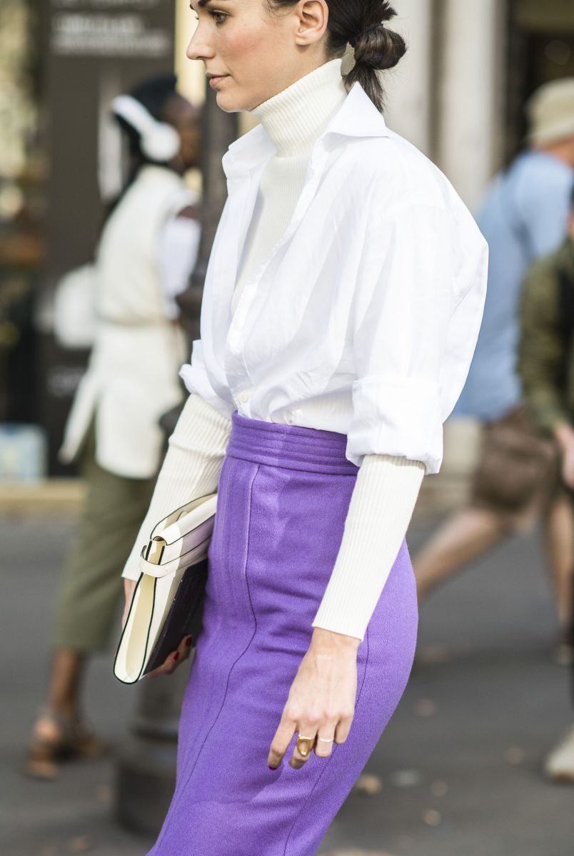 Что носят модницы на неделе моды: изысканный шик на улицах Парижа (ФОТО)