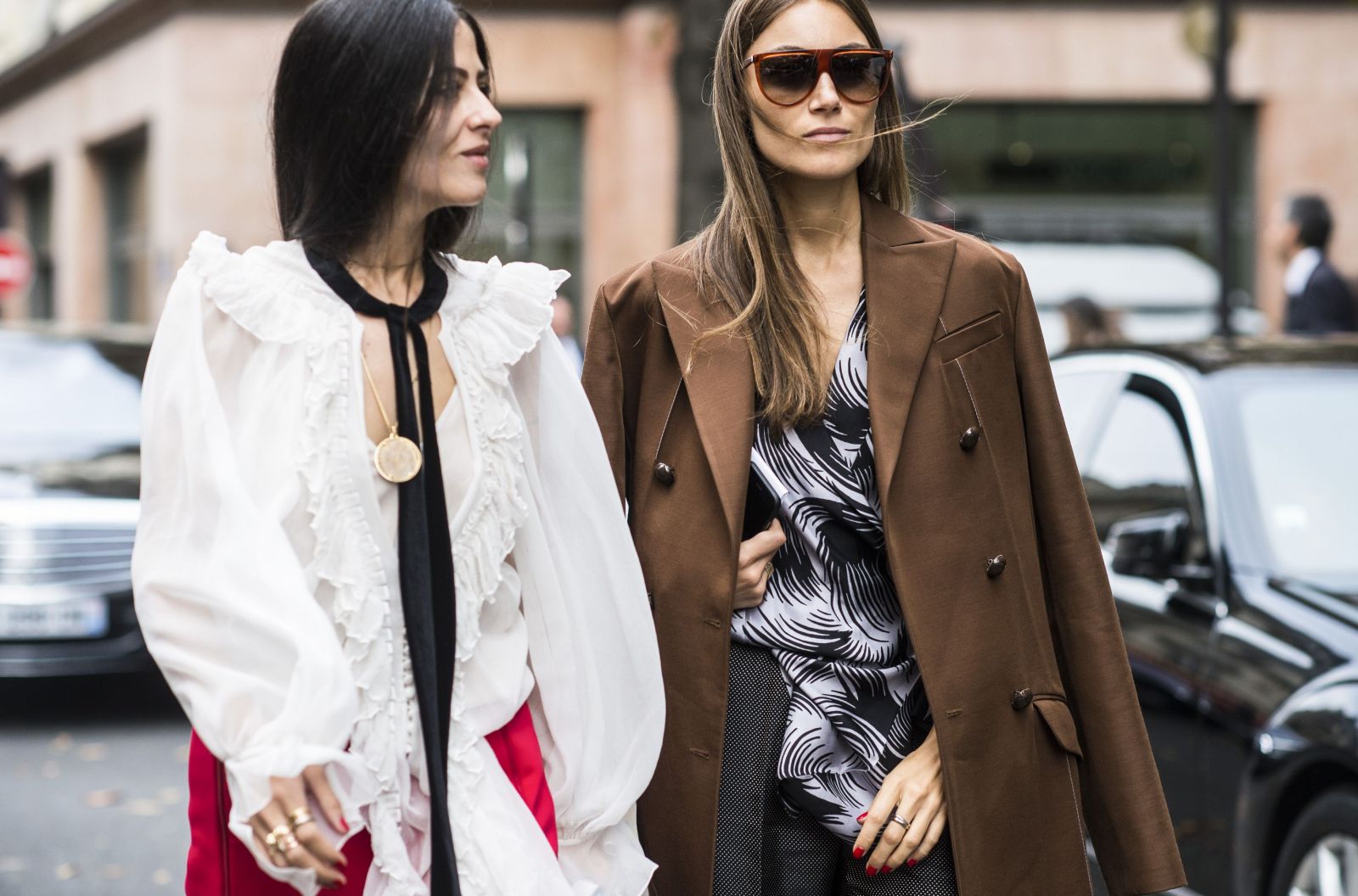 Что носят модницы на неделе моды: изысканный шик на улицах Парижа (ФОТО)