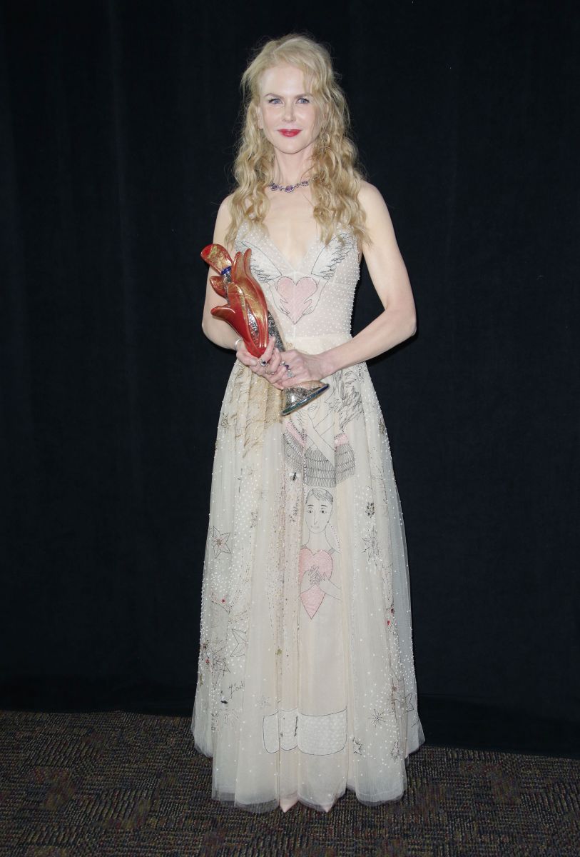 Образ дня: Николь Кидман в платье Dior на кинофестивале в Палм-Спрингс