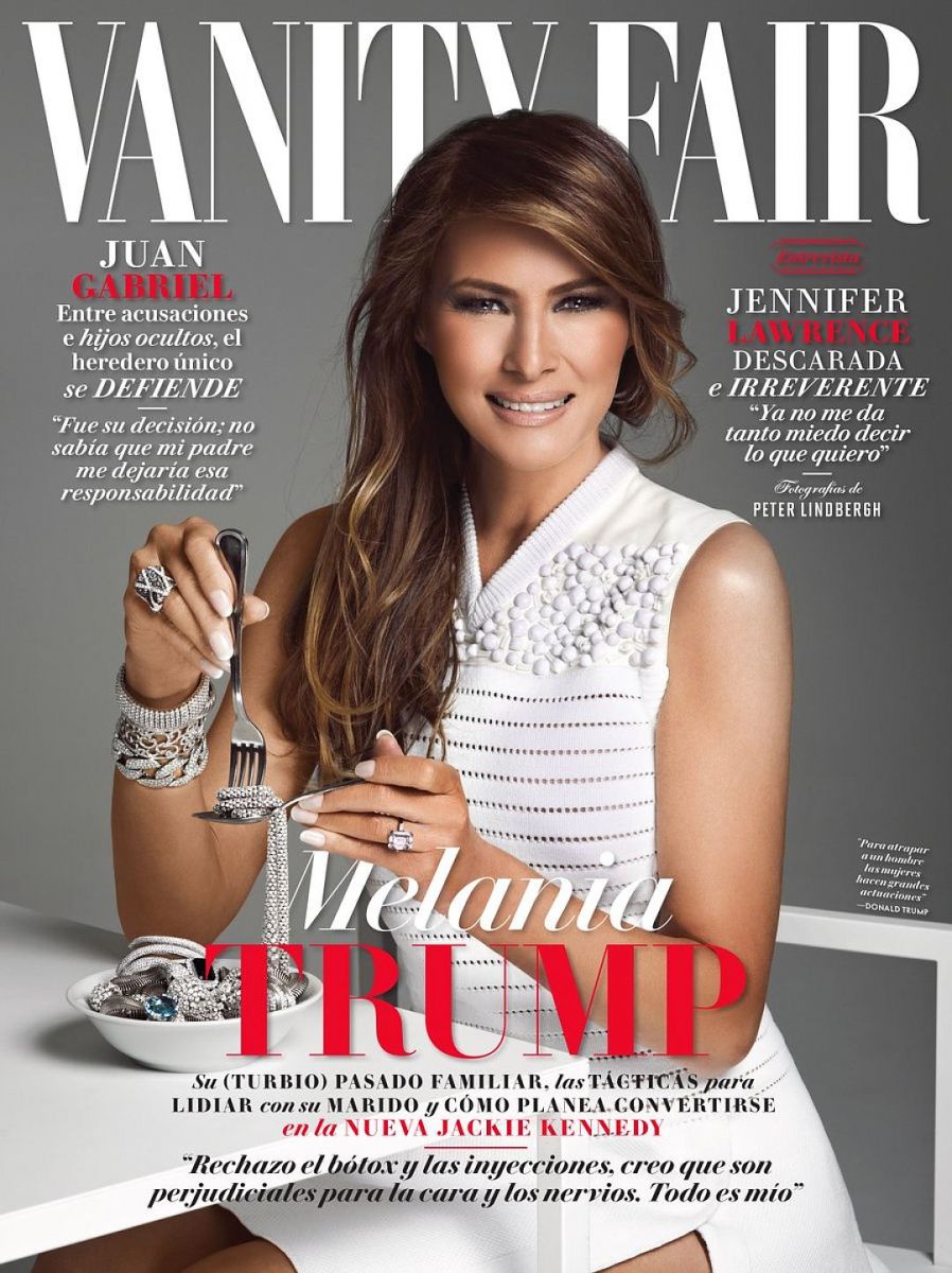 Из первой леди в модели: Мелания Трамп появилась на обложке Vanity Fair Мелания Трамп фото, Мелания трамп обложка